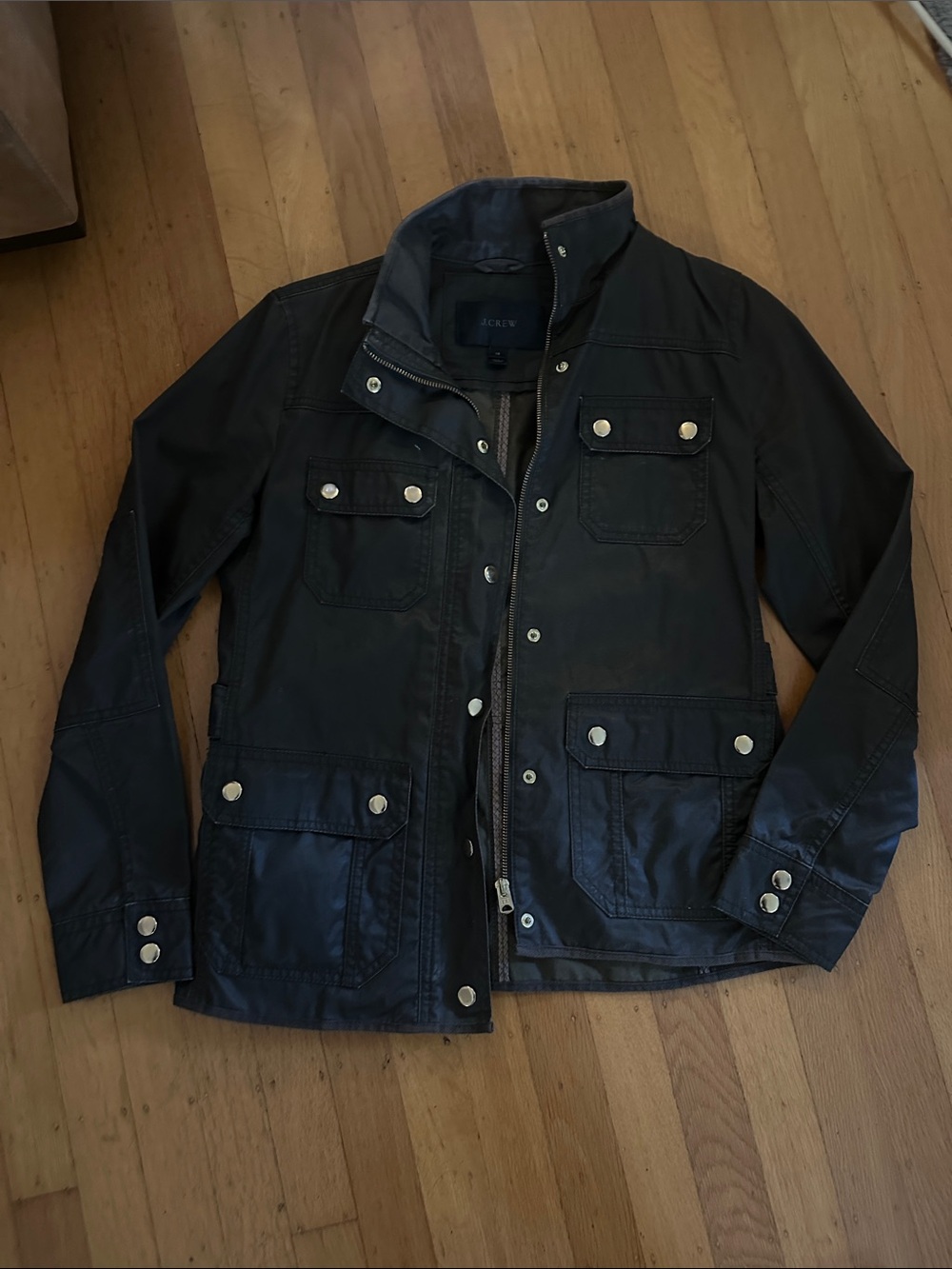 J. Crew Black Utility Field Jacket